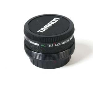 TAMRON MC TELE CONVERTITORE 2X OBIETTIVO C/FD messa a fuoco manuale Made in JAPAN - Foto 1 di 4