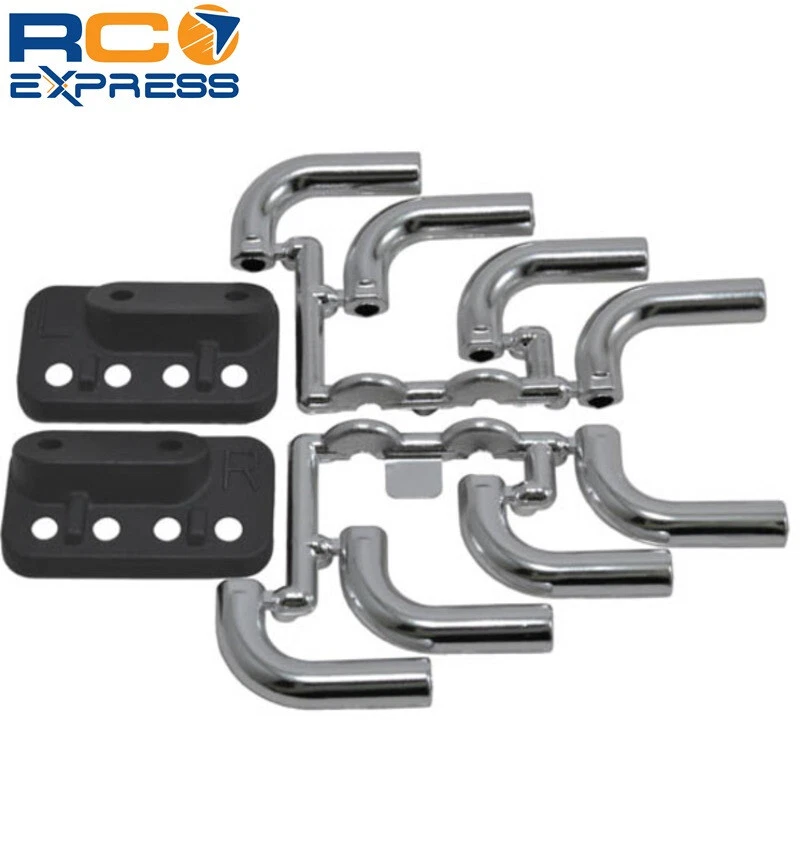 RPM 70853 Zoomies Mock Exhaust Headers Chrome Rpm70853