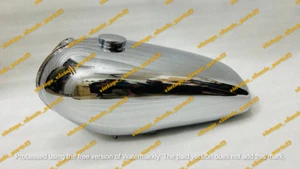 Yamaha RD125 RD200 Steel Chrome Petrol Tank 1975 - 1976 Model - Picture 1 of 5