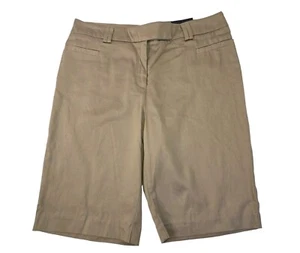 Nuevo con etiquetas Pantalones Cortos Para Mujer GEORGE Bermudas City Talla 4 Caqui Elastizados NUEVO - Imagen 1 de 5