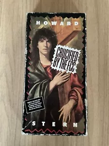 Vintage 1991 Howard Stern Crucified by the FCC Double Cassette Box Set - Picture 1 of 5