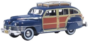 Oxford Diecast 87CB42002 HO Scale 1942 Chrysler Town and Country Station Wagon - Picture 1 of 2