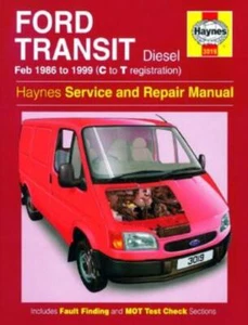 Ford Transit Van Diesel 1986-1999 Haynes Manual de taller - Imagen 1 de 5