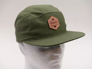 OBOZ CALZADO Verde Oliva 5 PANELES SOMBRERO Botas de Senderismo Zapatos Equipo Gorra de Béisbol Trail - Imagen 1 de 8
