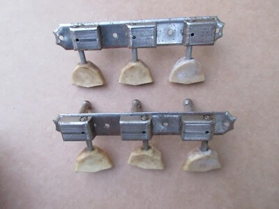 Sintonizadores de tira Kluson sin línea vintage de los años 50 botones de tulipán Foto 1 de 4