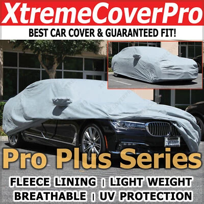 2013 BMW 740i 750i Breathable Car Cover w/Fleece Dark Gray - Image 1 of 4