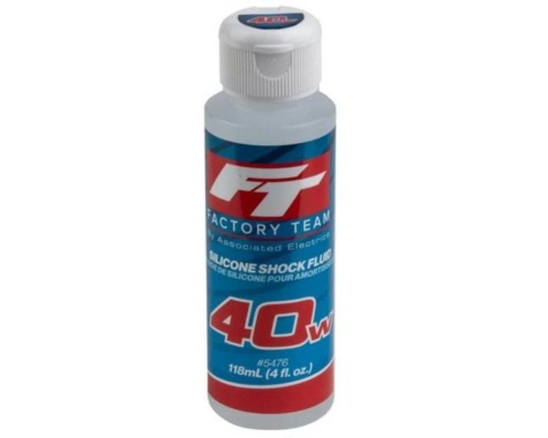 Team Associated ASC5476 40Wt Silicone Shock Oil, 4oz Bottle (500 cSt) - Image 1 of 1