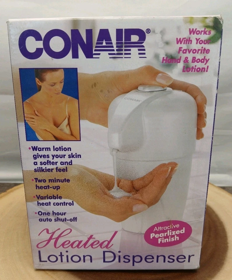 Conair Heated Lotion Dispenser Hld20p Variable Heat Warmer