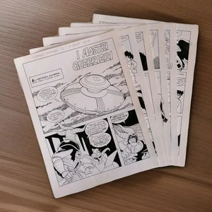 IL GRANDE MAZINGA - Tavole Fumetti # Disegni Originali # Noi Supereroi 1981 - Foto 1 di 7