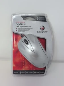TARGUS 3 Button Optical USB Laptop Mouse AMU51US  Wired - Afbeelding 1 van 2