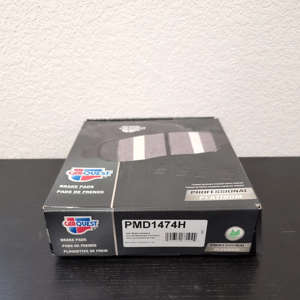 Juego de pastillas de freno de disco Chevy/Cadillac CARQUEST Professional Platinum, delanteras PMD1474H Foto 1 de 3