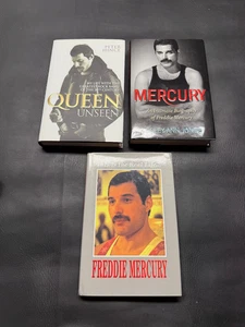 Freddie Mercury Queen lot of 3 hardcover books Free Shipping - Picture 1 of 6