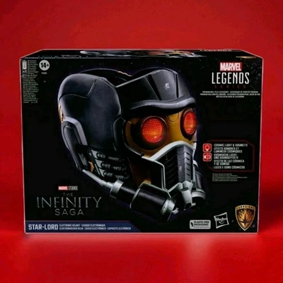 Casco Hasbro Marvel Legends Infinity Saga Star-Lord Guardianes de la Galaxia Nuevo en caja Foto 1 de 4