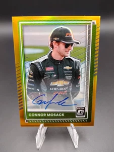Connor Mosack AUTO 2025 Donruss Racing #76 Optic Signatures Gold /10 - Picture 1 of 2