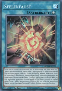 YuGiOh Seelenfaust MZTM-DE057 Super Rare Deutsch Neu 1st - Bild 1 von 2