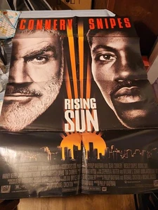 RISING SUN movie poster SEAN CONNERY WESLEY SNIPRS original video store promo 19 - Picture 1 of 6