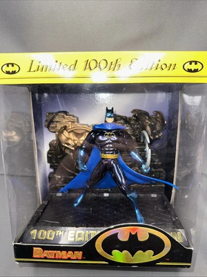 Figura de acción Kenner de colección 1996 Batman Limited 100ª edición DC Comics nueva sellada Foto 1 de 4