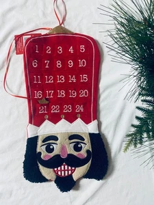 Night Before Christmas Wall Decor Nutcracker Advent Calendar NWT by Ashland - Picture 1 of 5