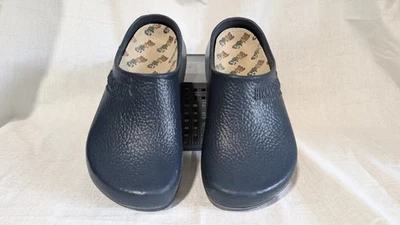 Birki's Birkenstock Blue Professional Waterproof Clogs Comfort Mules Womens Sz 6 - Image 1 of 4