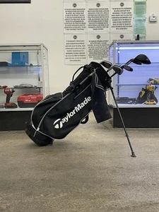 Callaway Edge Iron Set w/3W & 5H/Titleist Driver/TaylorMade Bag in Good Con. - Picture 1 of 13