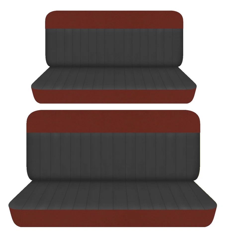 Se adapta a Buick Special 1955 4 puertas techo rígido fundas de asiento de banco delanteras y traseras Foto 1 de 1