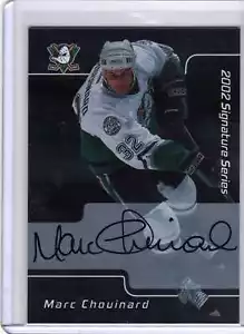 MARC CHOUINARD 01/02 ITG BAP Be A Player AUTO AUTOGRAPH Signed Signature Card 18 - Picture 1 of 1