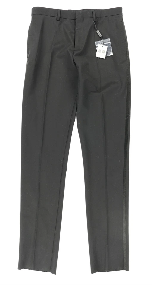 Pantalones de vestir de lana negros juveniles BURBERRY talla 14 Y Foto 1 de 2