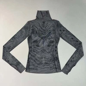 AFRM Zadie Rollkragenpullover mit Daumenlöchern Damen XS Noir Tarotkarte AET02810 - Bild 1 von 7