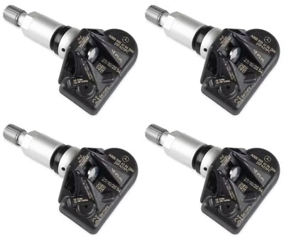 Nuevo conjunto de cuatro (4) originales Mercedes TPMS Clase E 2017 2018 2019 OEM Foto 1 de 4