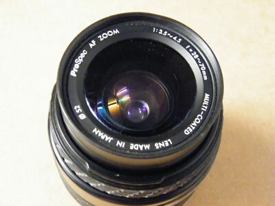 ProMaster Spectrum AF Zoom Multi-Coated 28-70mm 1:3.5-4.5 Lens Untested - Image 1 of 4