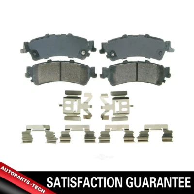 Rear Brake Pads Set Fits Chevrolet Silverado 1500 1999 2000 2001 2002 - Image 1 of 3