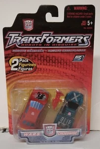 Transformers Robots in Disguise RID W.A.R.S. & Crosswise 2-Pack. 2001 Hasbro. - Picture 1 of 2