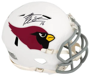 Jake Plummer Signed Cardinals Riddell Speed Mini Helmet w/Snake - (SCHWARTZ COA) - Picture 1 of 1