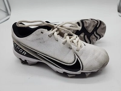 NIKE Fastflex Vapor Cleats Youth Boys 4.5 White CD0077-100 Kids Football Run - Image 1 of 4