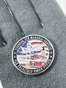 Federal Air Marshal Service San Francisco Field Office Challenge Coin Police - Picture 1 of 3