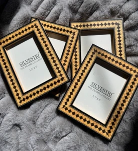 All Wood Picture Frames by Silvestri Lot of 4. 3.5x5. Unused - Picture 1 of 2