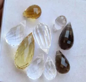 47.00 Carat 100% natural loose gemstone Garet drops beads - Picture 1 of 2