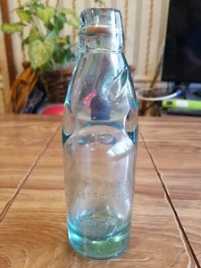 Kabeljau Patentflasche extra starker Glasklemmhals mit Marmor Darwin im Herzen - Bild 1 von 5