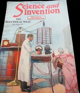 ANTIQUE ! RARE!! SCIENCE AND INVENTION, SEPTEMBER, 1920 ( B4) - Picture 1 of 4