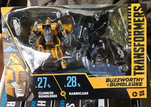 Transformers Studio Series 27 Clunker Bumblebee 28 Barricade 2 Pack New IN HAND - Picture 1 of 4