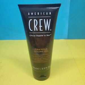 American Crew Firm Hold Styling Gel for Men -Travel/Mini Size (3.3 oz) Brand New