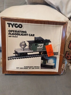 Tyco HO Operating Flood Light Car - Image 1 of 2