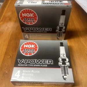 8 x Spark Plugs NGK V-Power 7252 FR5-1 7252 FR51 Tune Up Kit Set - Picture 1 of 5