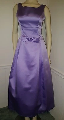 Hermoso Vestido Formal MICHELANGELO Lila Dama de honor Baile de graduación Fiesta Gala Talla 6 Foto 1 de 4