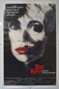 THE KISS (1988) Original One Sheet Movie Poster - Joanna Pacula, Pen Densham - Picture 1 of 5