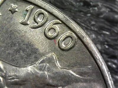 1960-D Jefferson Nickel - Doubled Die DDO-001 - Error Coin Inv#Z618 - Image 1 of 3