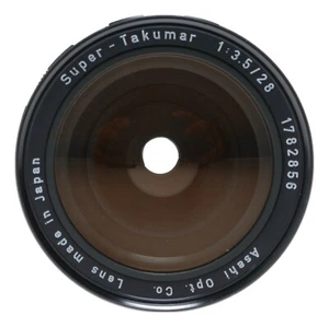 Wide Angle Pentax Super-Takumar 1:3.5/28mm SLR vintage camera lens - Picture 1 of 12