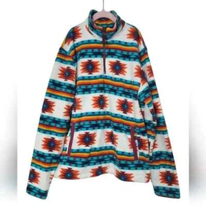 Wonder Nation Aztec Tribal Half Zip Sweater Girls XL 14-16 - Picture 1 of 7