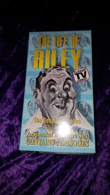 THE LIFE OF RILEY The Benedix Episodes Volume 1 VHS VIDEO Special 2-Tape BOX SET - Image 1 of 3