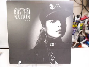 JANET JACKSON Rhythm Nation 1814 LP Vinyl Record Promo ex/ex Ultra Rare - Picture 1 of 12